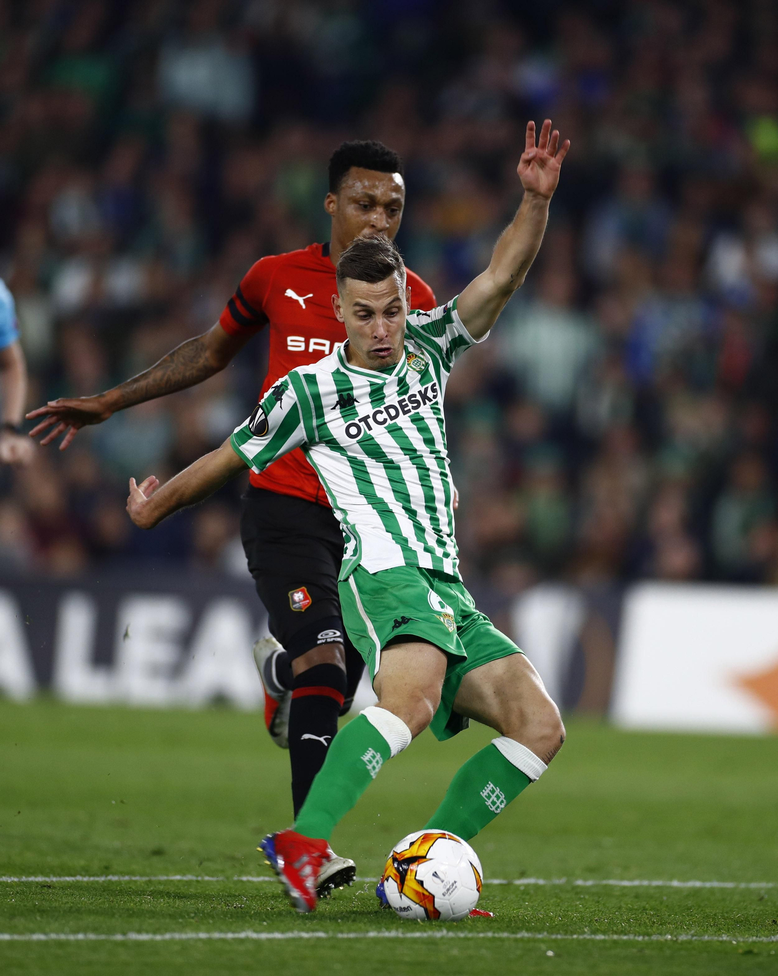Las imágenes del Betis-Rennes