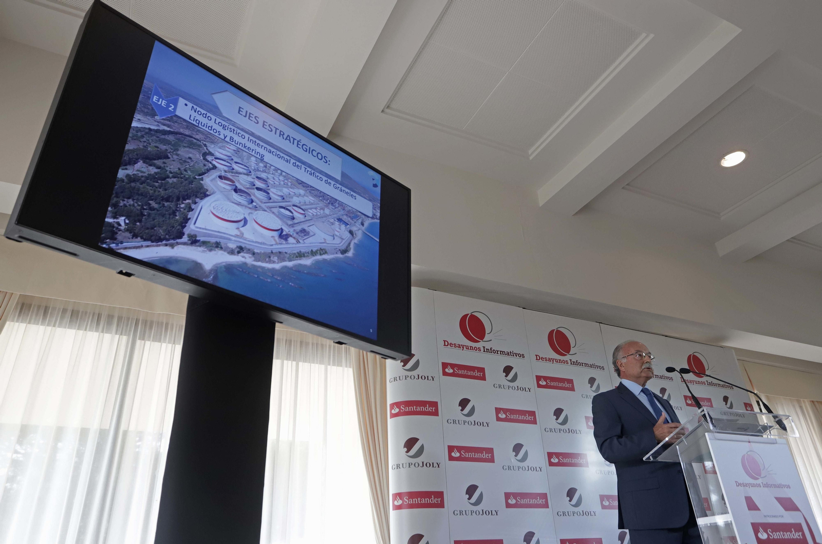 Desayuno informativo Grupo Joly - Banco Santander en imágenes