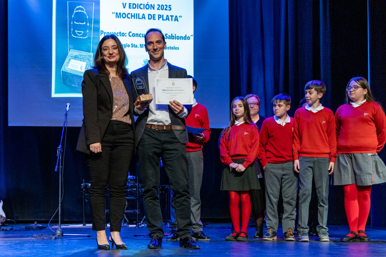 Gala de entrega de los Premios Tiza de Oro y Mochila de Plata