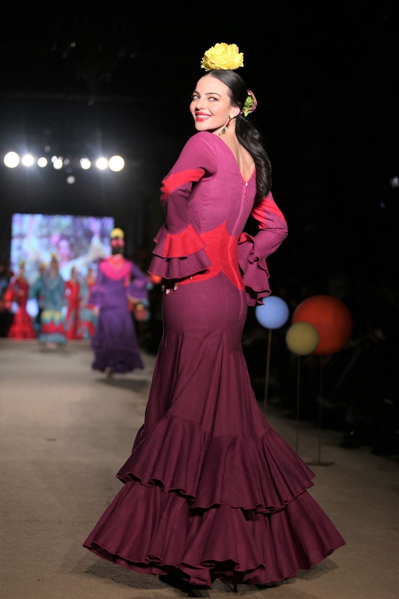 Flamenca Pol Núñez, fotos del desfile en We Love Flamenco 2019