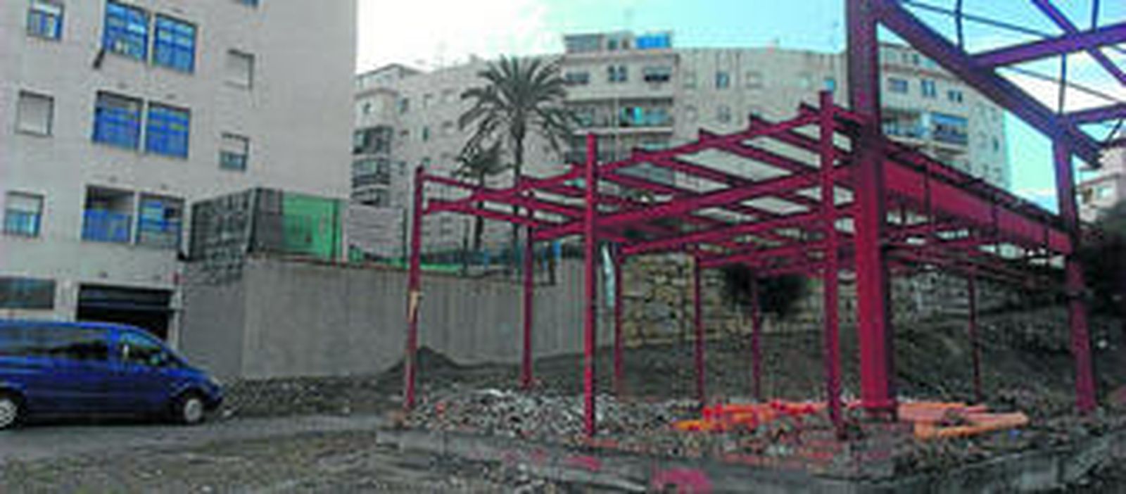 Los terrenos en los que se proyecta la gasolinera.