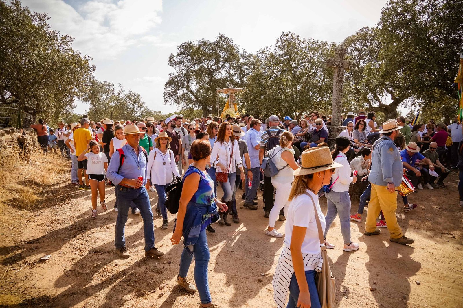 Las mejores imágenes del regreso de la Virgen de Luna a su santuario