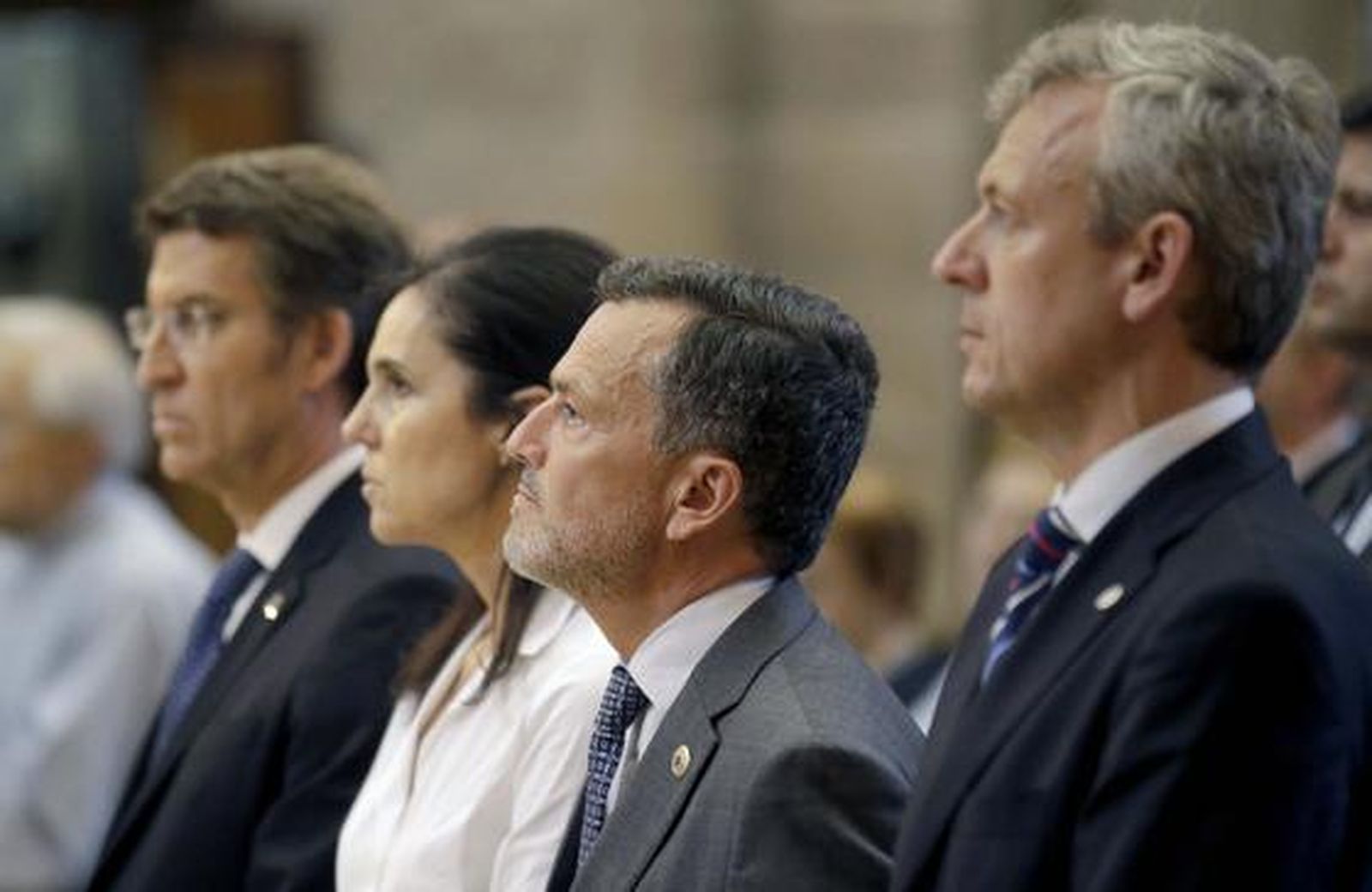 Misa por las víctimas en Santiago.

Foto: EFE