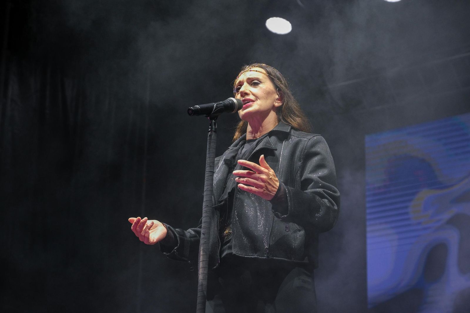 Concierto de Luz Casal en el CAAC