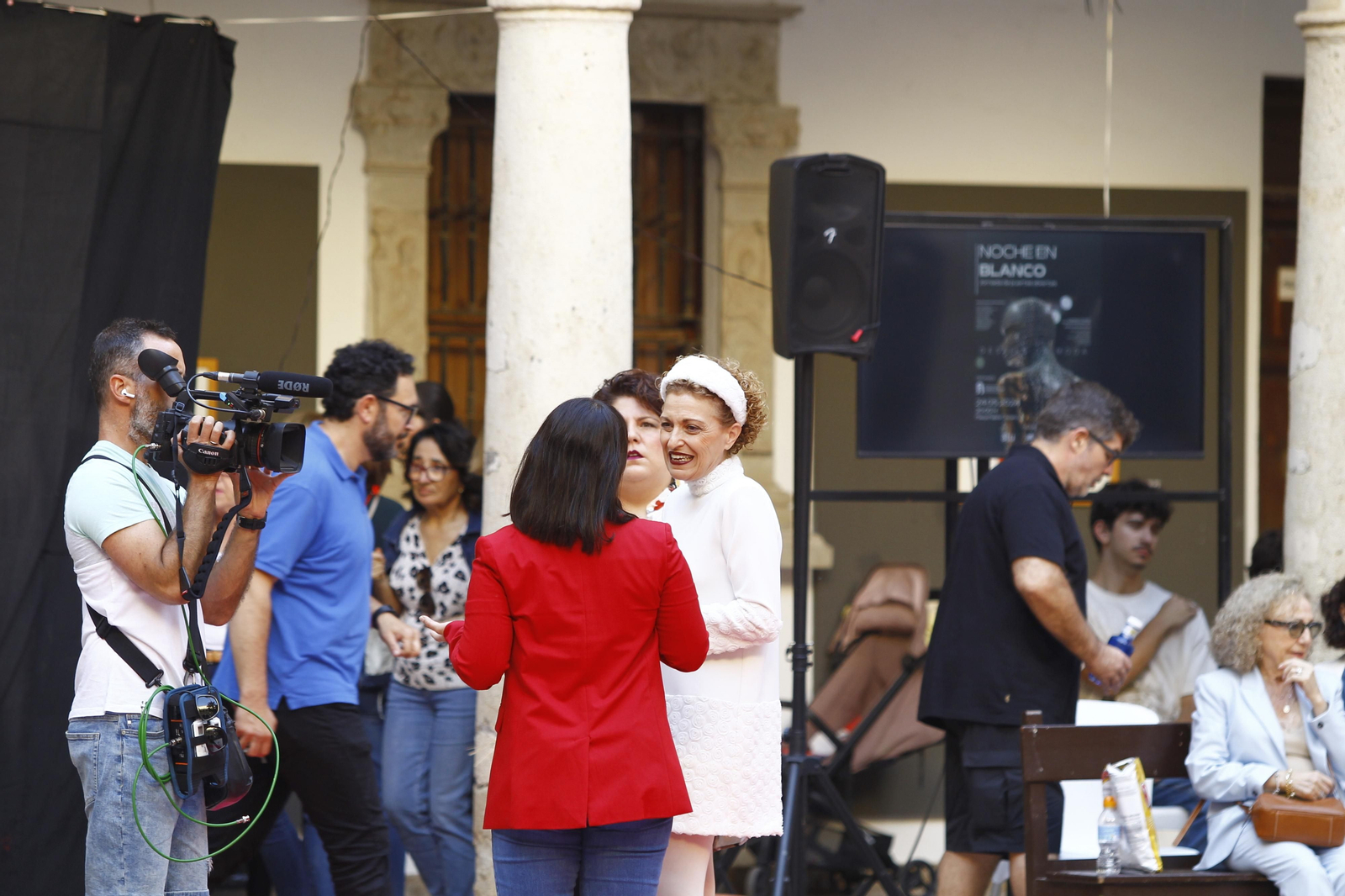 Imágenes de la Noche en Blanco en Almería