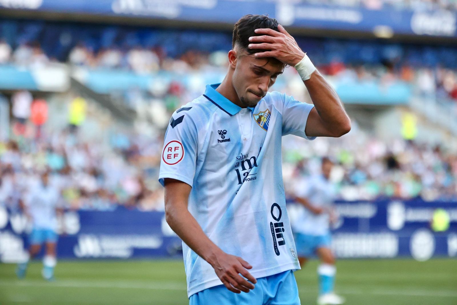 El Málaga CF - Antequera, en fotos