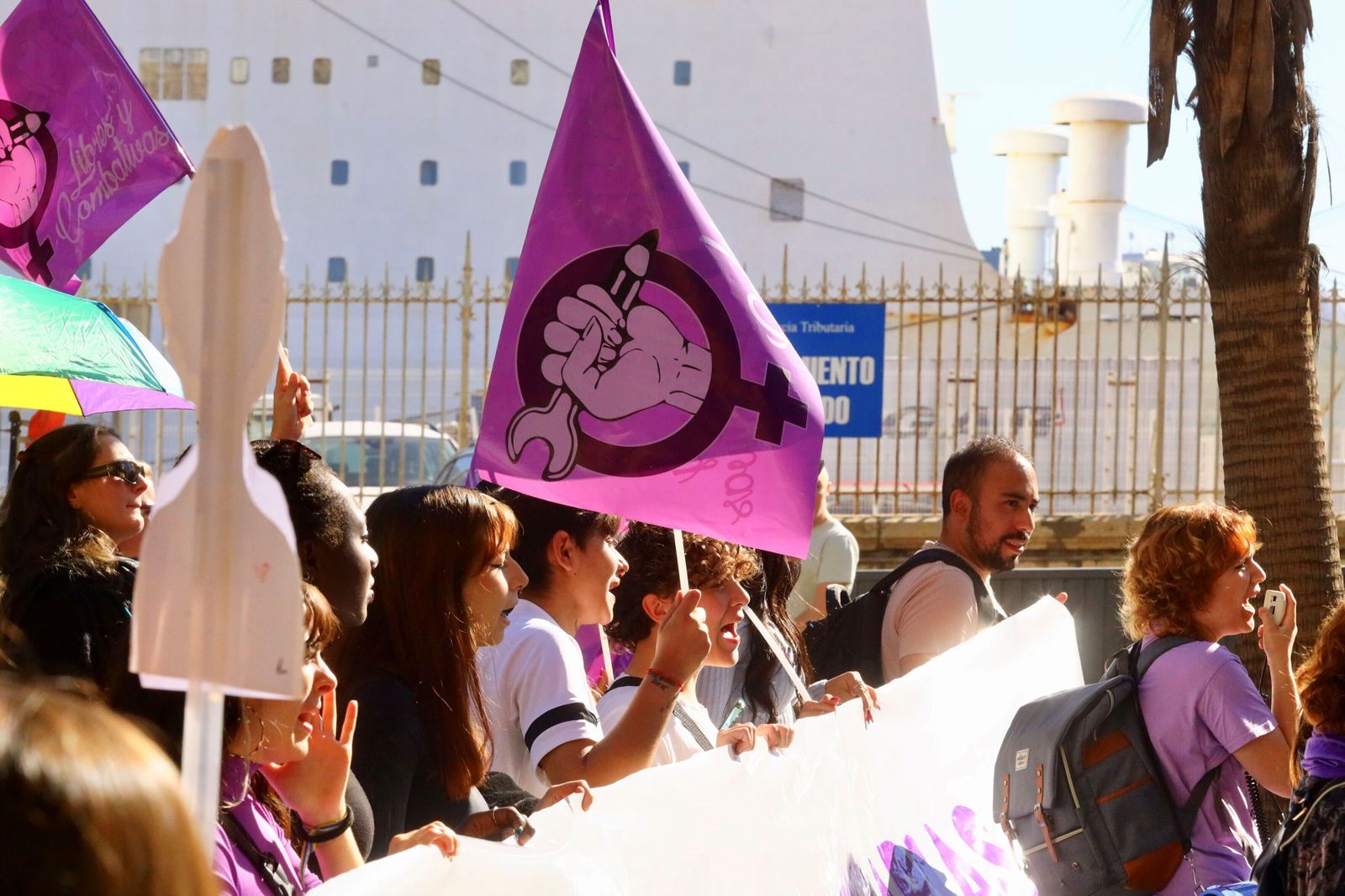 Todas las fotos que deja la manifestación del 25N
