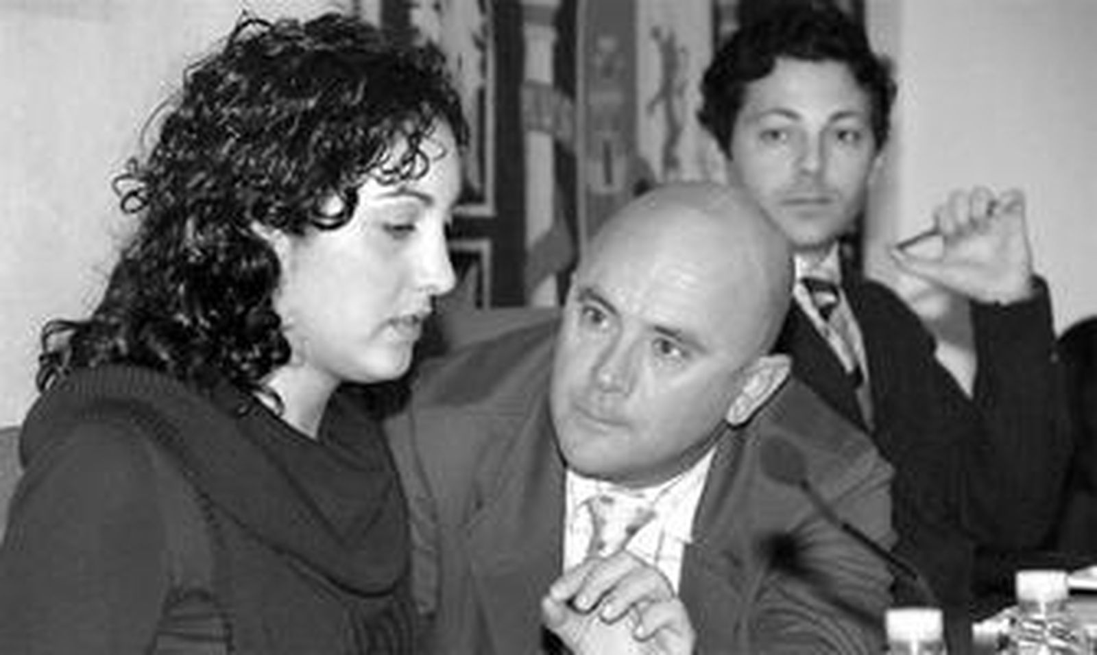 La edil popular María Eugenia Fernández, en el transcurso del Pleno celebrado ayer.