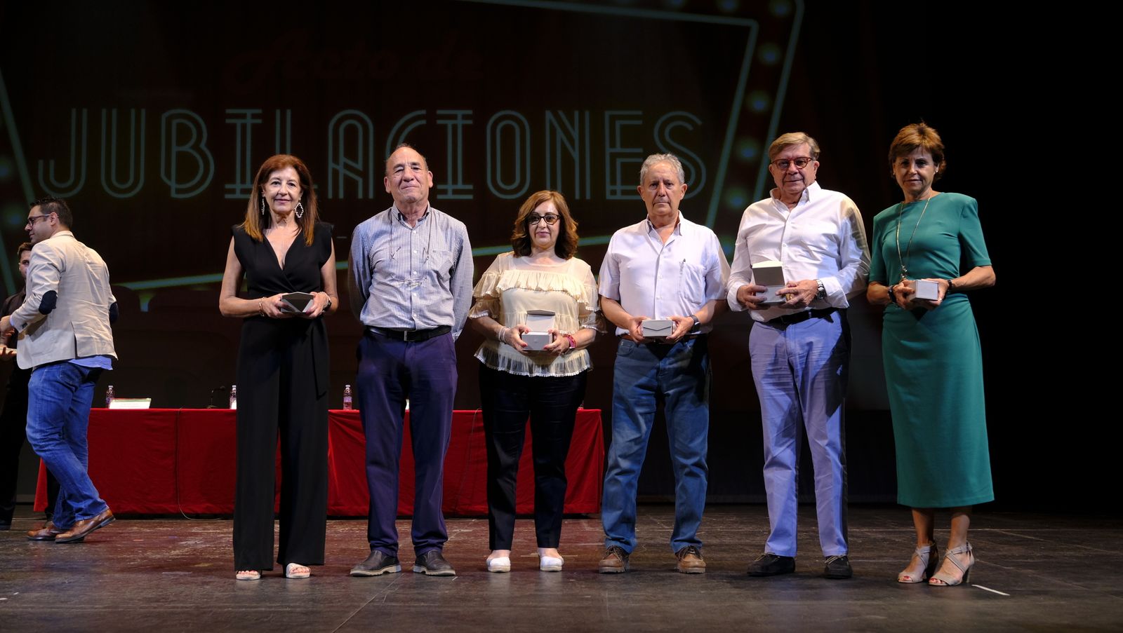 Imágenes del acto de jubilación de los profesionales del Distrito Sanitario Almería