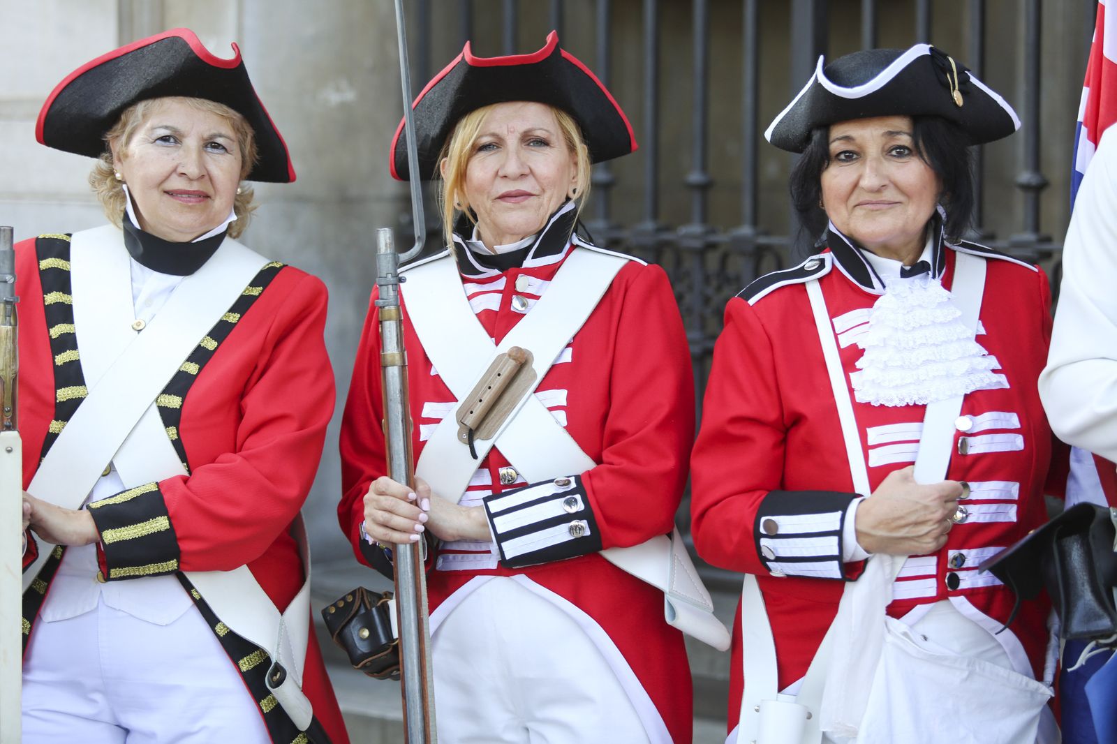 Las fotos del desfile en Málaga en recuerdo a Bernardo de Gálvez