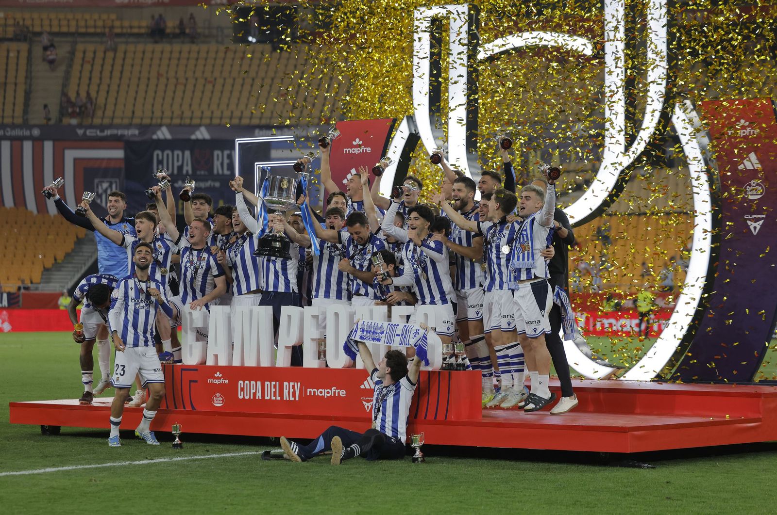 Las fotos de la final de la Copa del Rey Atlético de Madrid - Real Sociedad