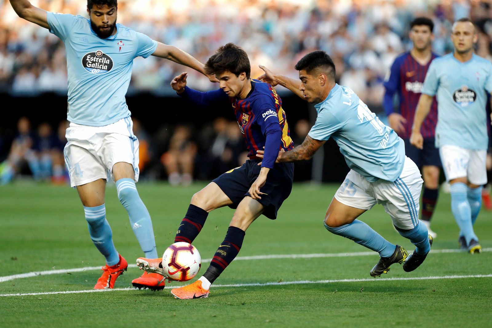 El Celta-Barcelona, en imágenes