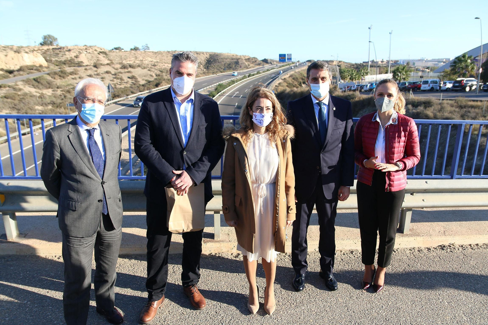 La ministra de Transporte, en la presentación del enlace de Viator