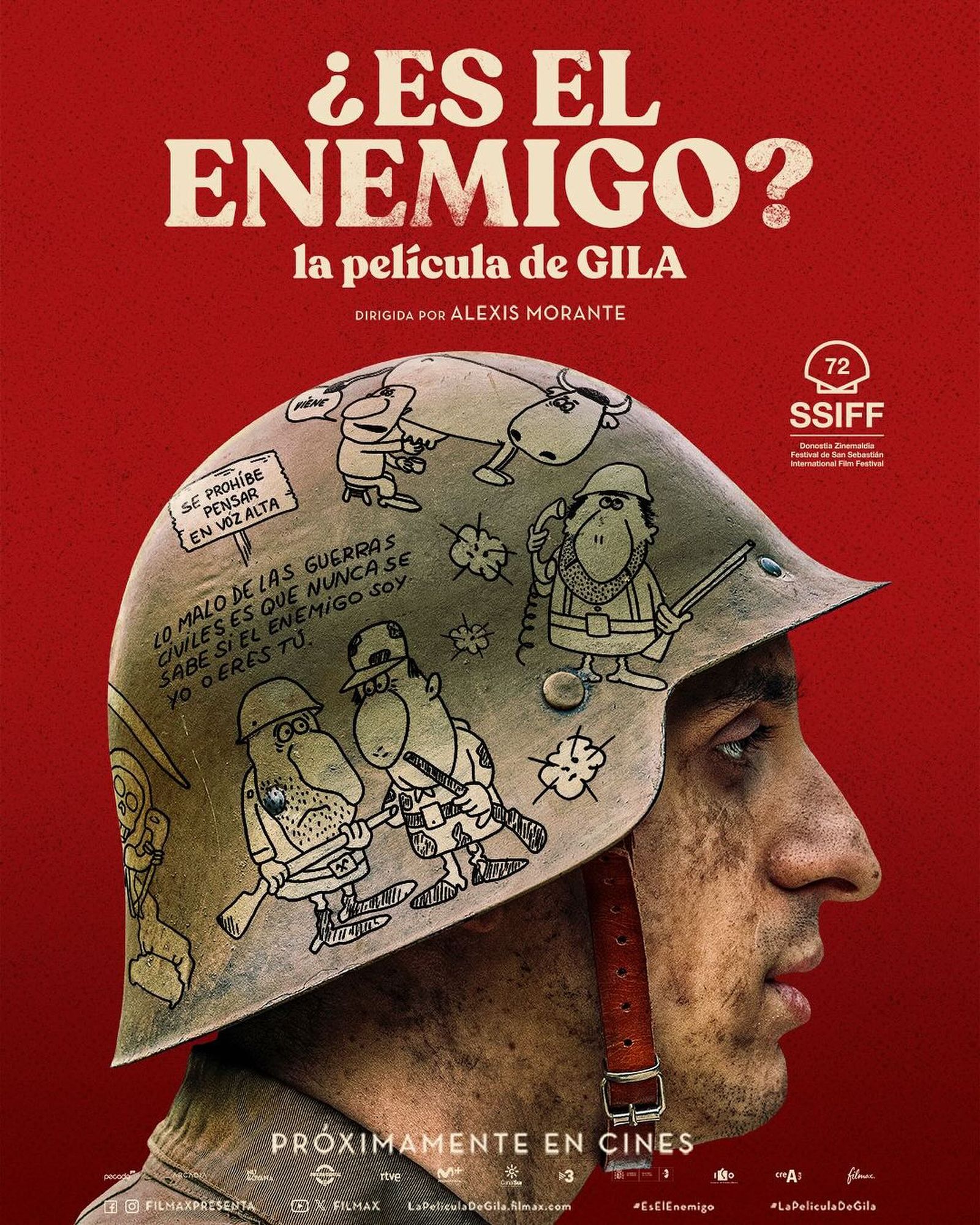 El cartel de '¿Es el enemigo?'