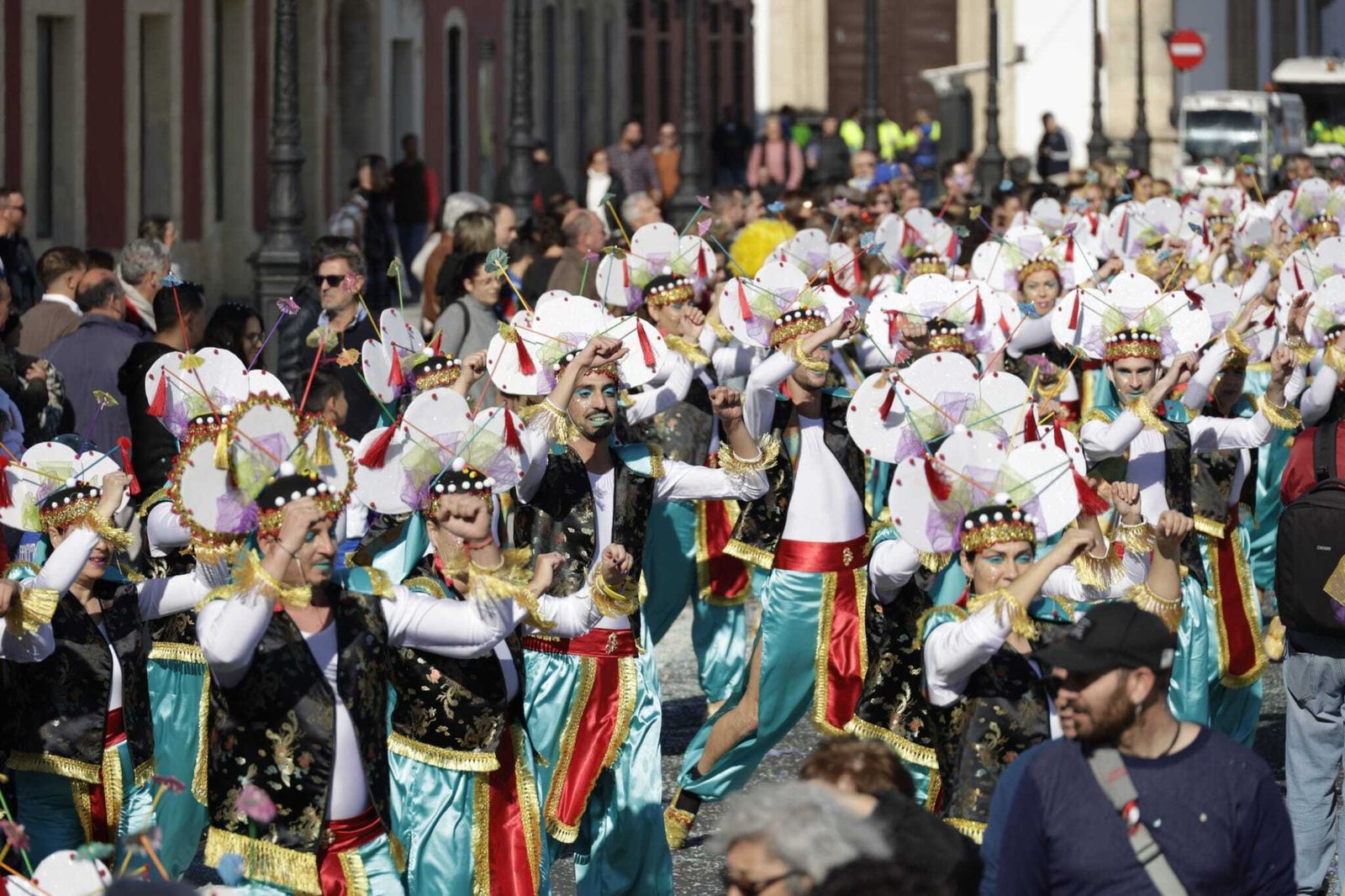 Las imágenes de la cabalgata en el Puerto de Santa María.