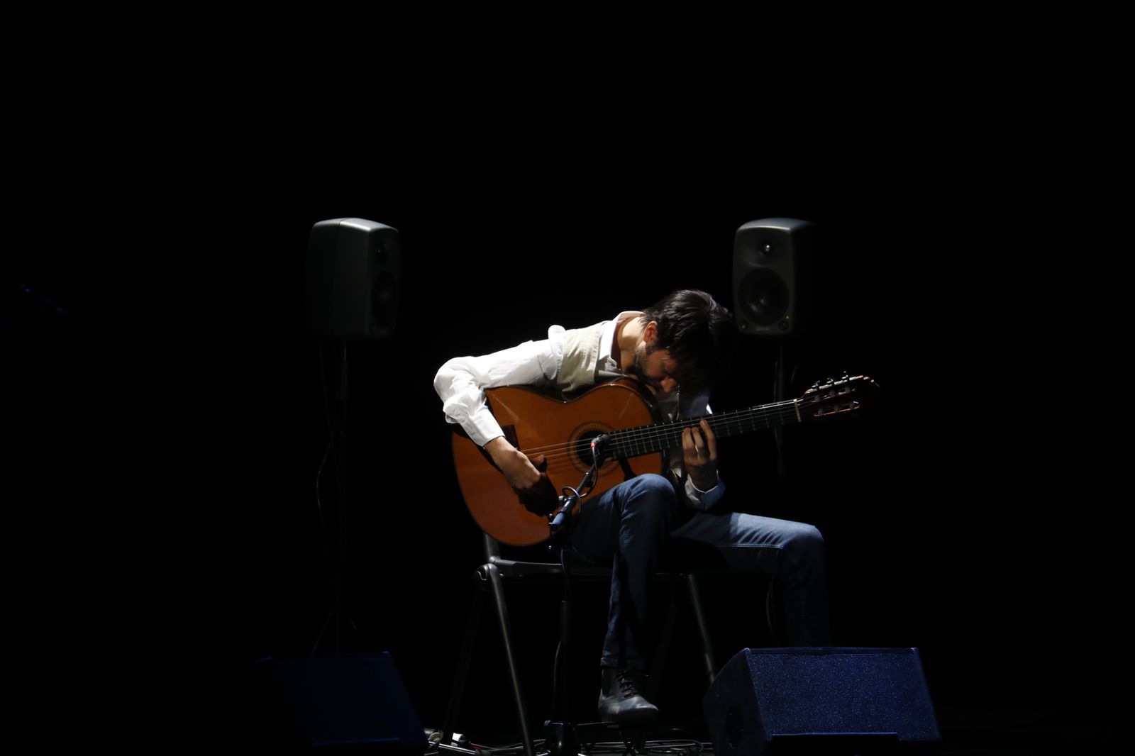 El jazz de Lagrène y Faraò, y el tributo a Manolo Sanlúcar en el Festival de la Guitarra de Córdoba, en imágenes