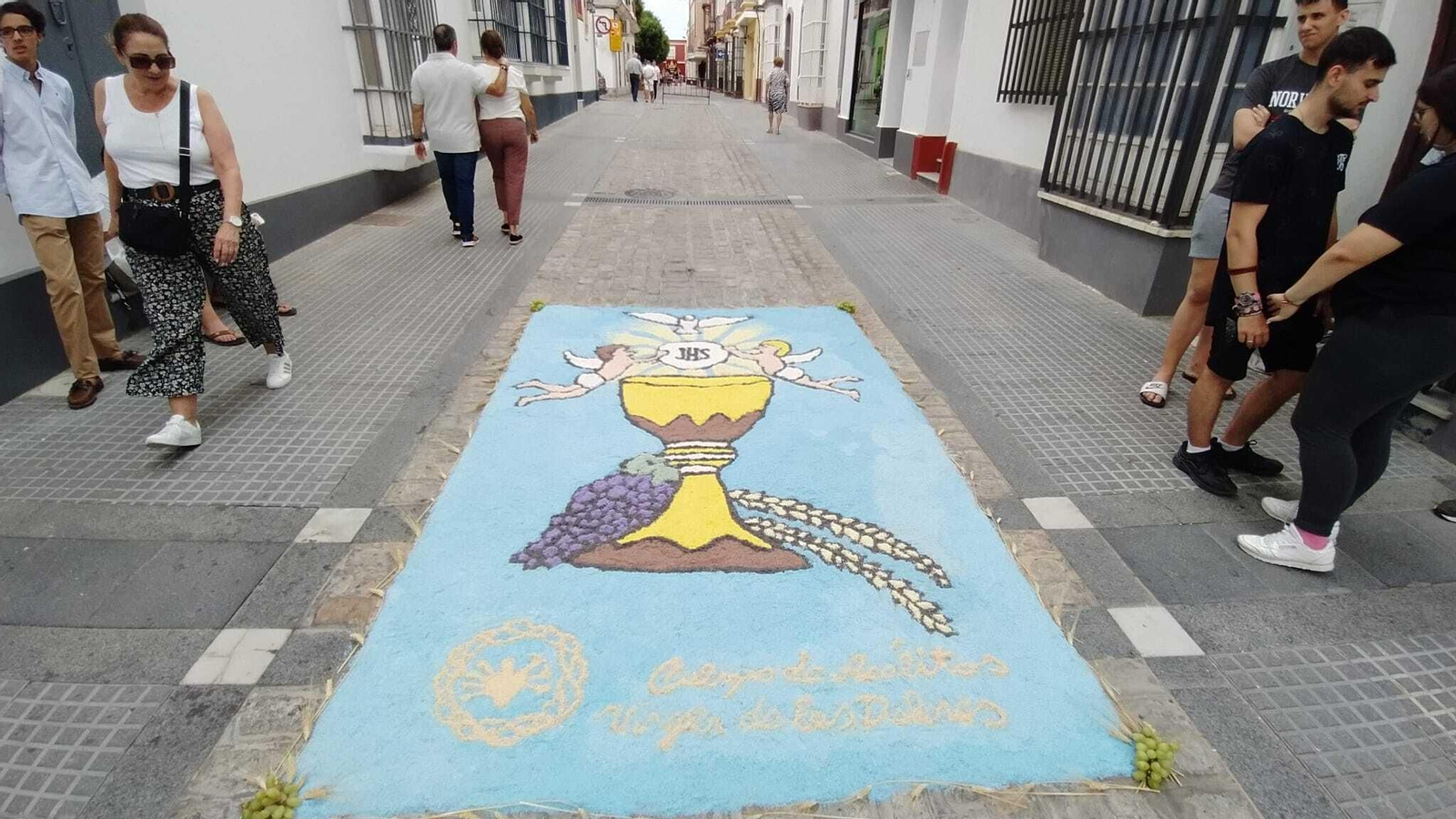 Los altares y alfombras del Corpus en San Fernando