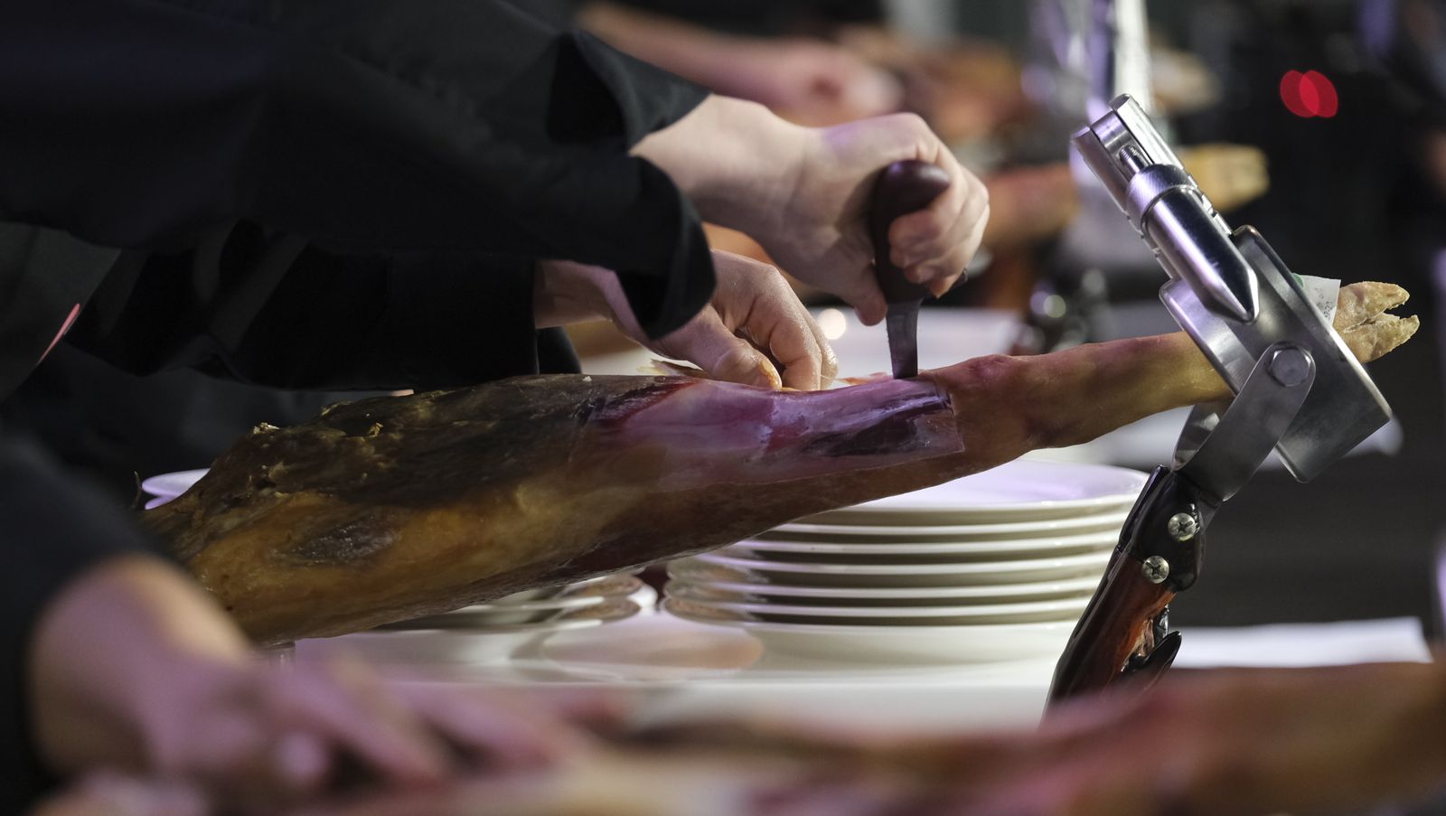 Imágenes del Concurso Nacional de Cortadores de Jamón de Serón