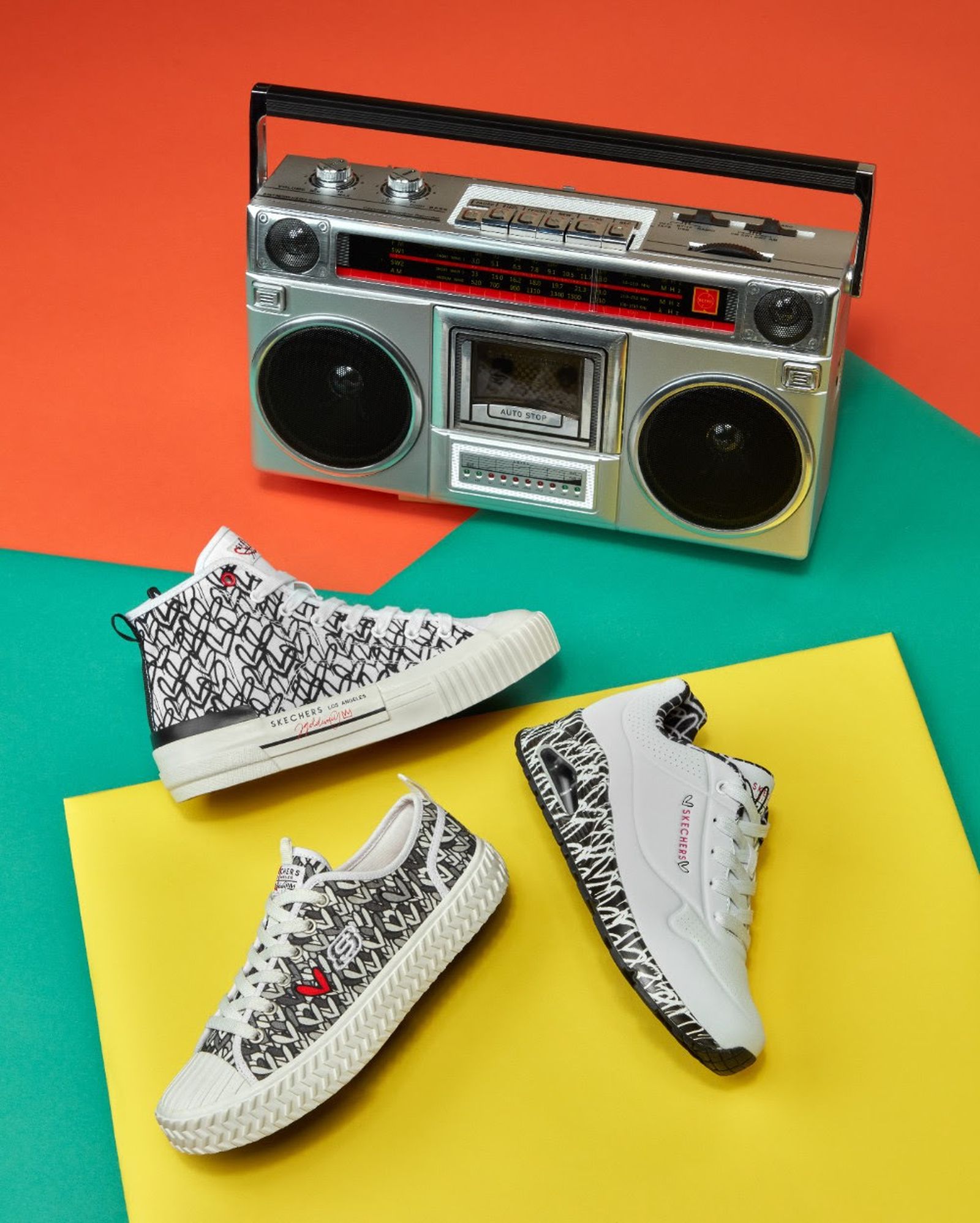 Skechers presenta junto a James Goldcrown su nueva colección cápsula