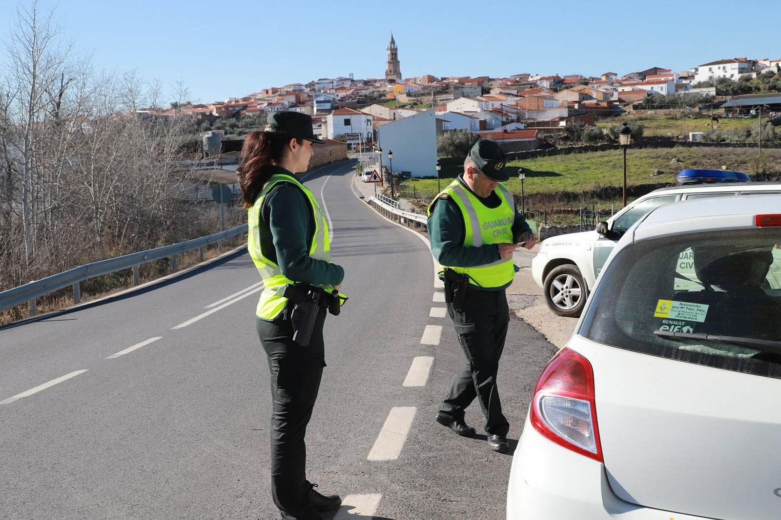 Una jornada con la Guardia Civil de Pozoblanco, en imágenes