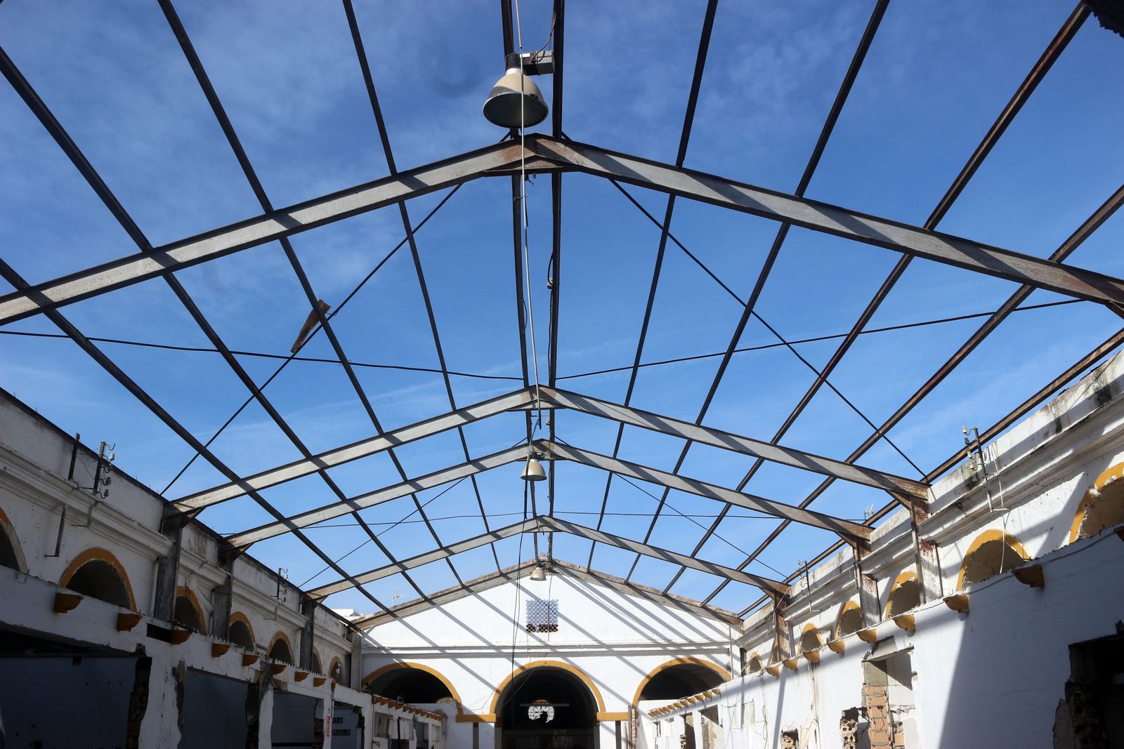 Las obras del Mercado de Abastos de Puerto Real