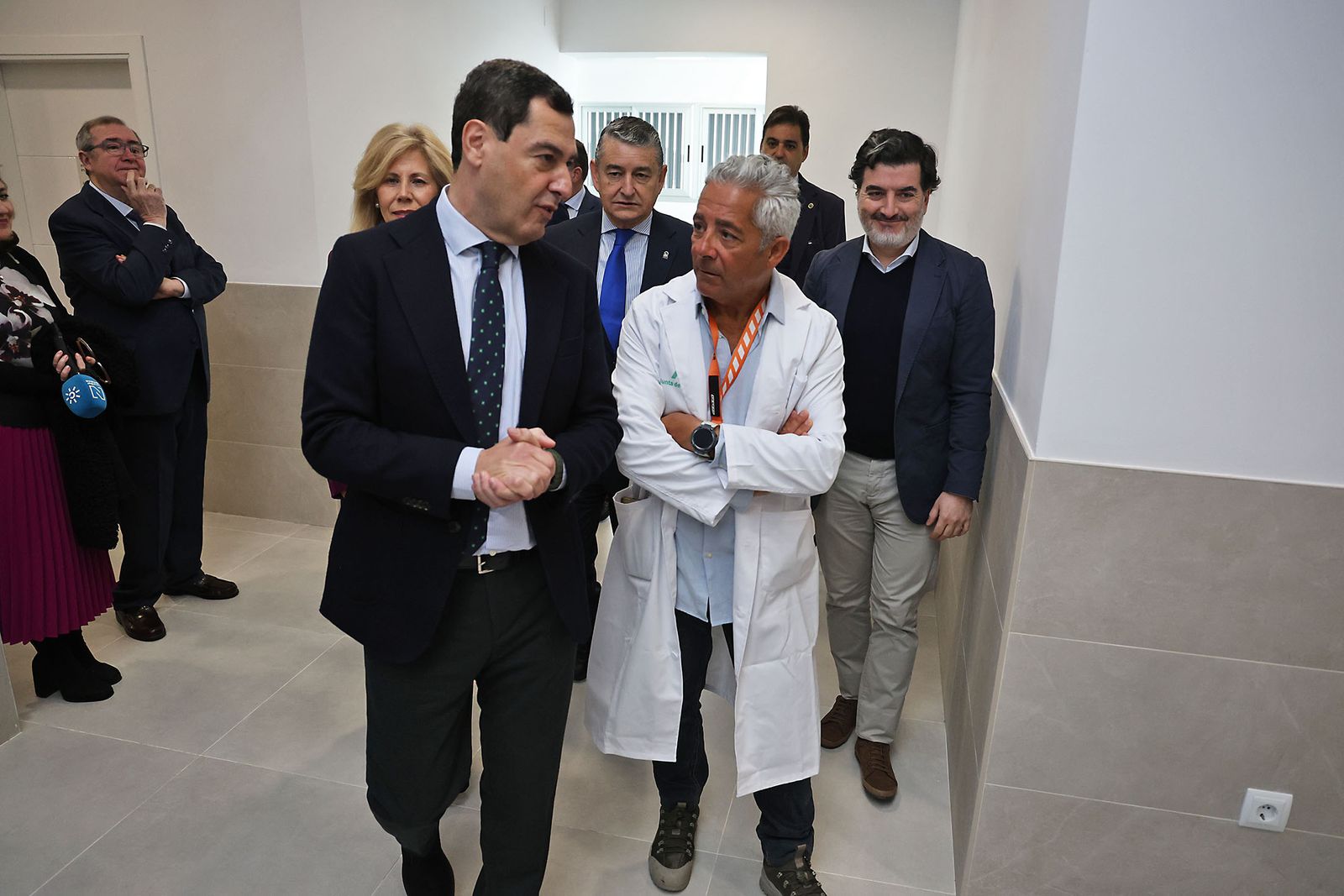 Las fotografías de la inauguración del consultorio de salud de Corrales.