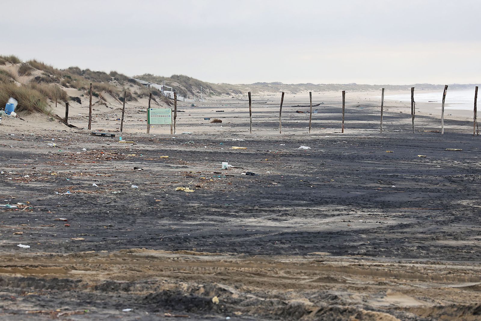 Las fotografías de los daños en Matalascañas