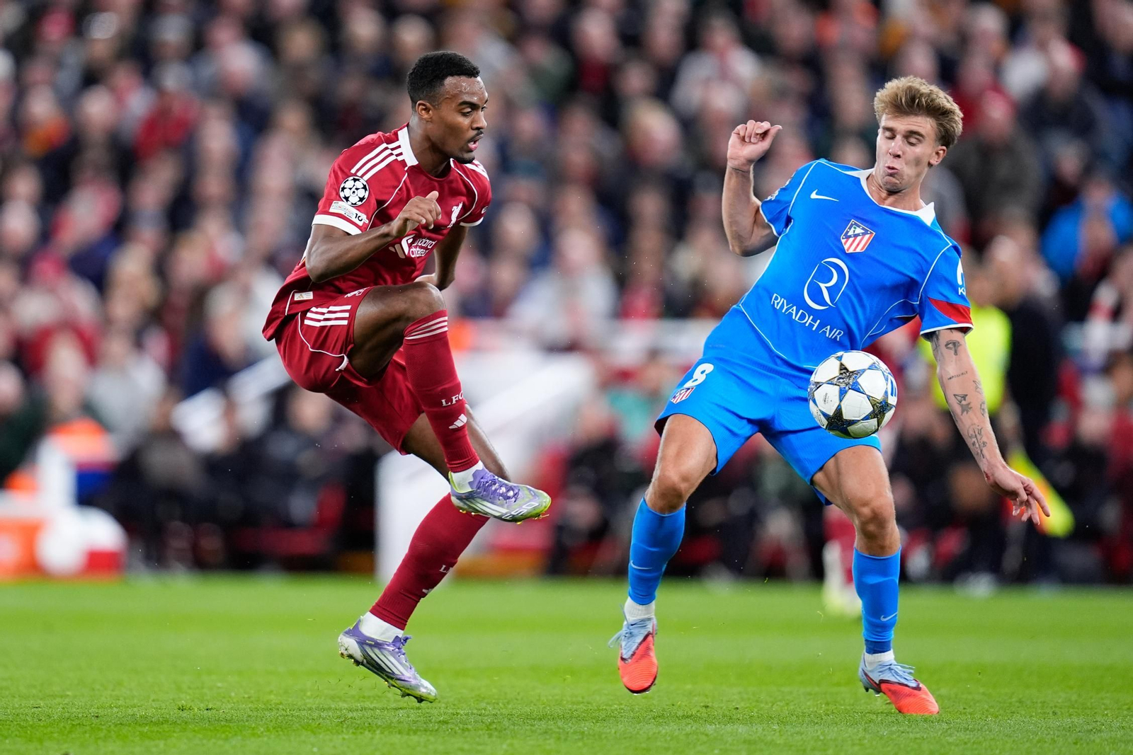 Las fotos del Liverpool - Atlético de Madrid