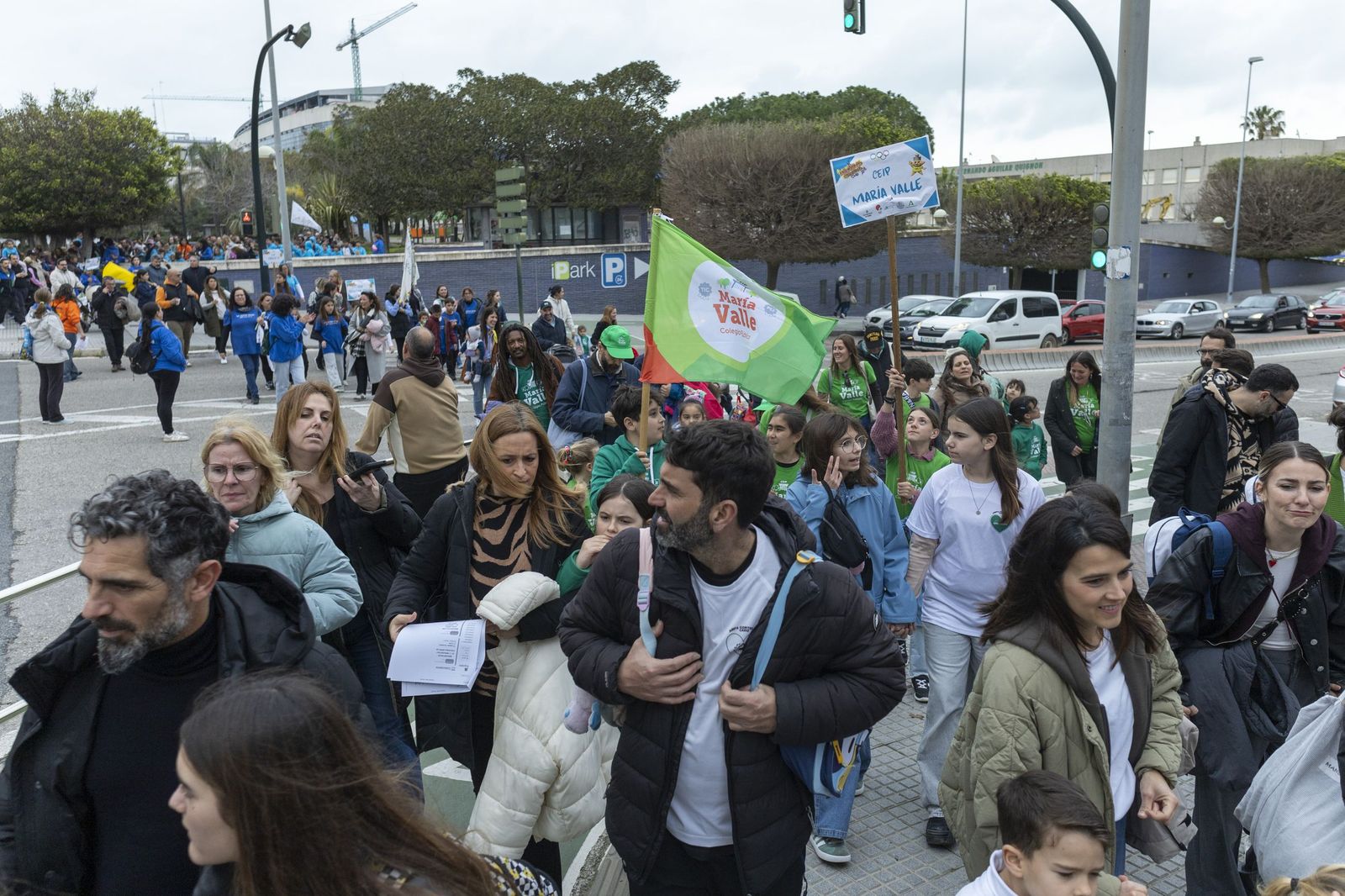 Las imágenes de la inauguración de VI Olimpiadas Escolares de la Escuela Pública de Cádiz