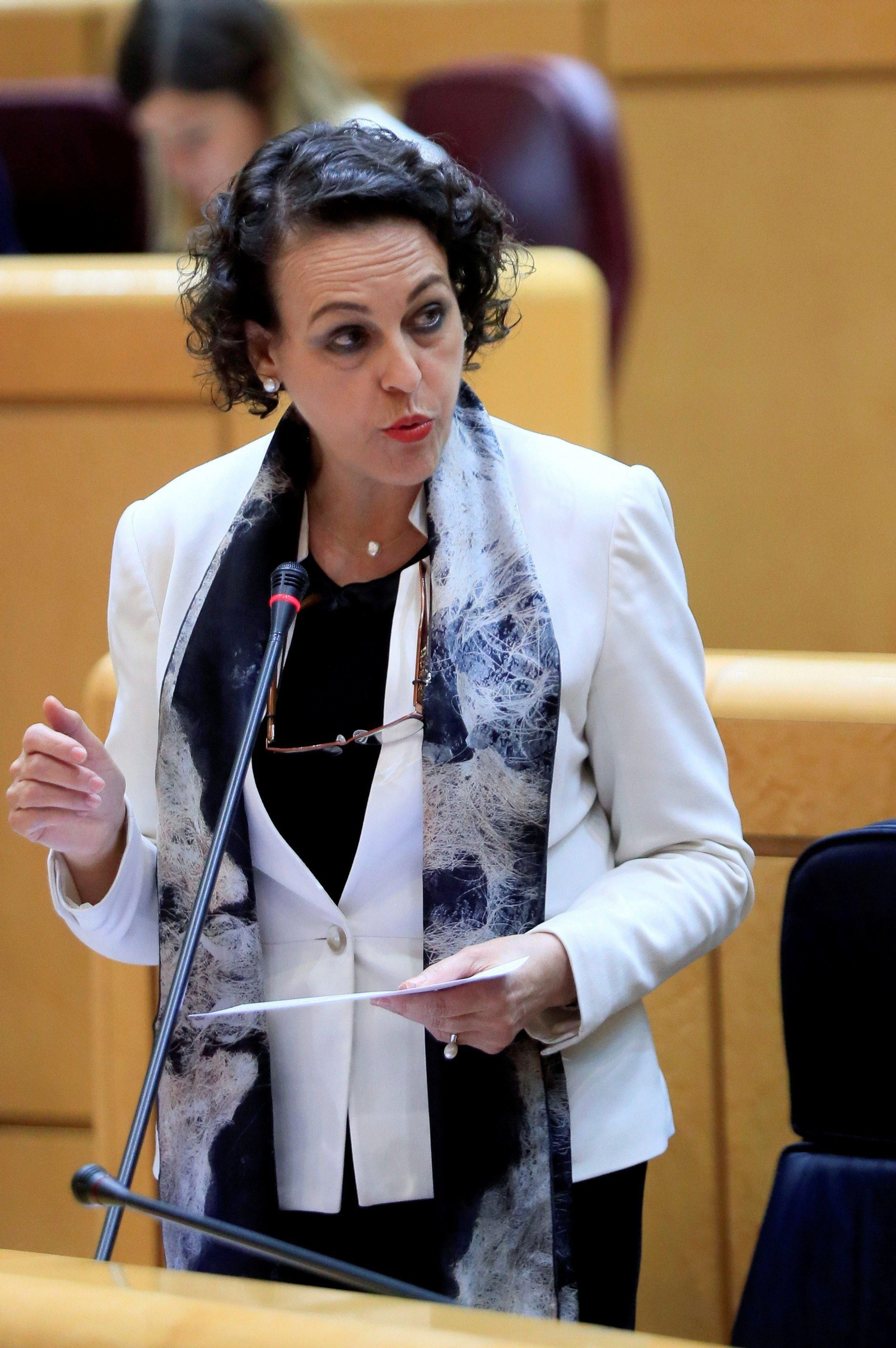 Magdalena Valerio, ministra de Trabajo.