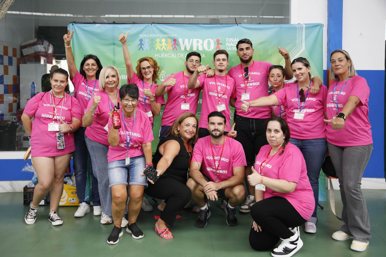 Las imágenes del World robot olympiad en Huércal de Almería