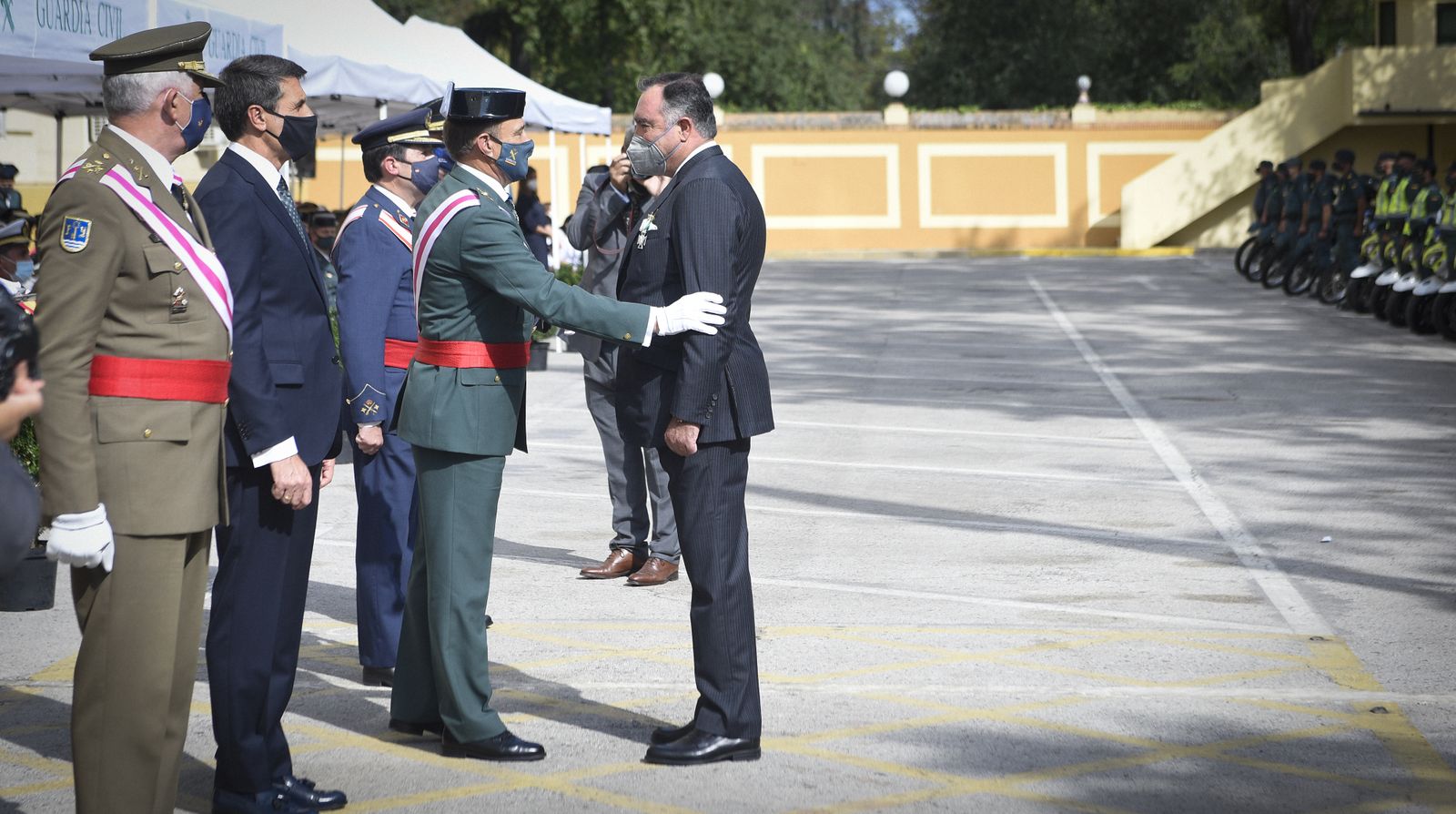 El acto del día del Pilar de la Guardia Civil, en imágenes