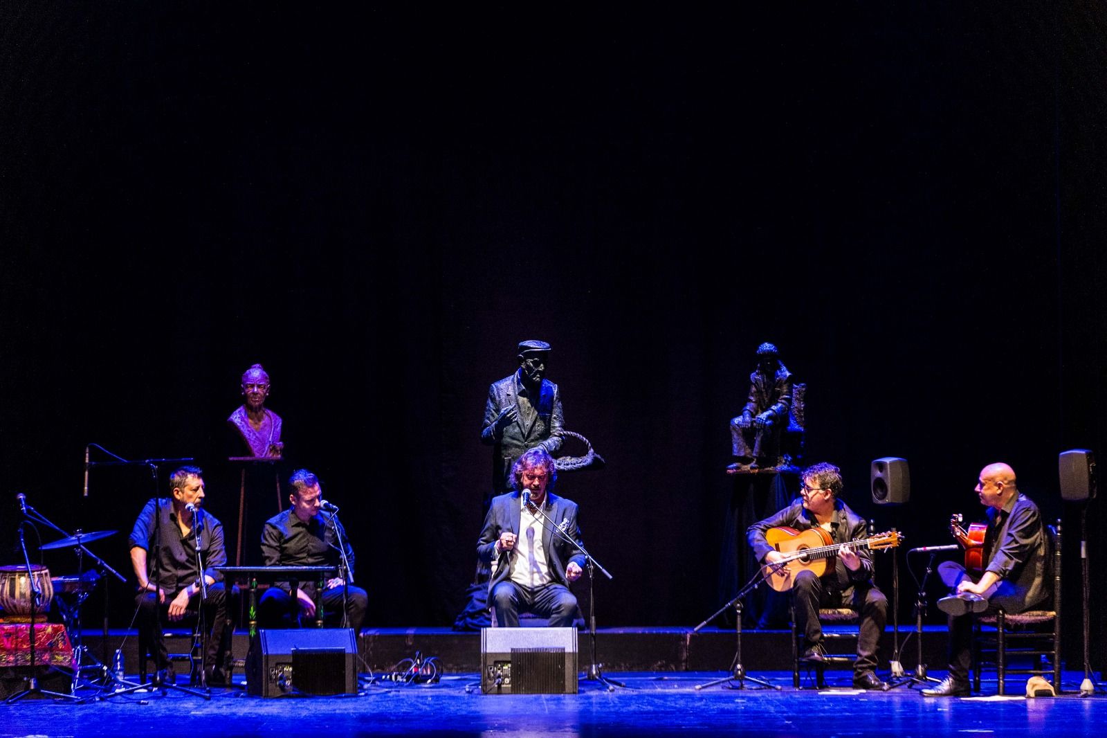 El cante de Jesús Castilla llena el Teatro de las Cortes por el Día Internacional del Flamenco