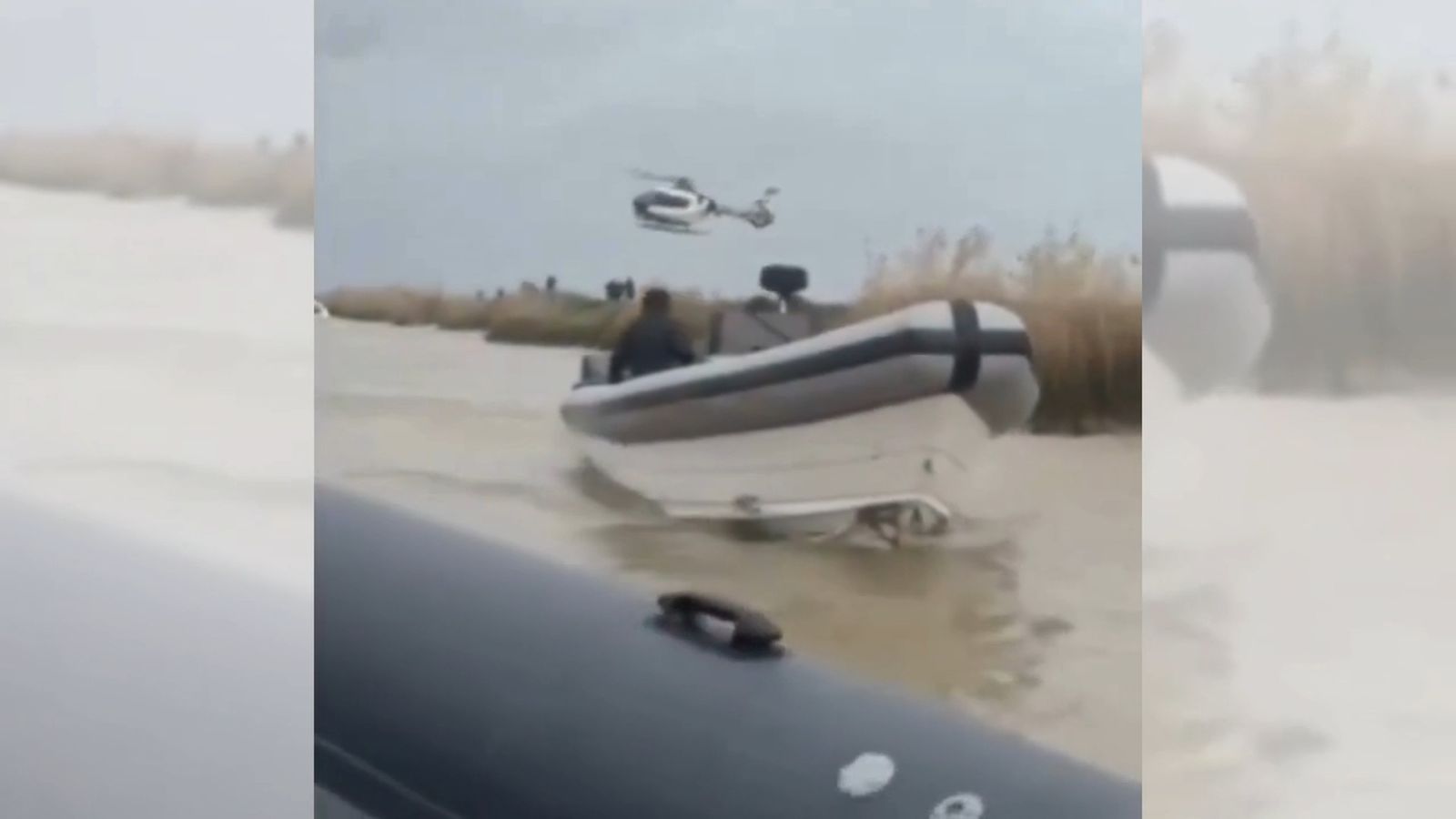 Una narcolancha abre fuego contra la Guardia Civil en el Guadalquivir y deja tres agentes heridos leves