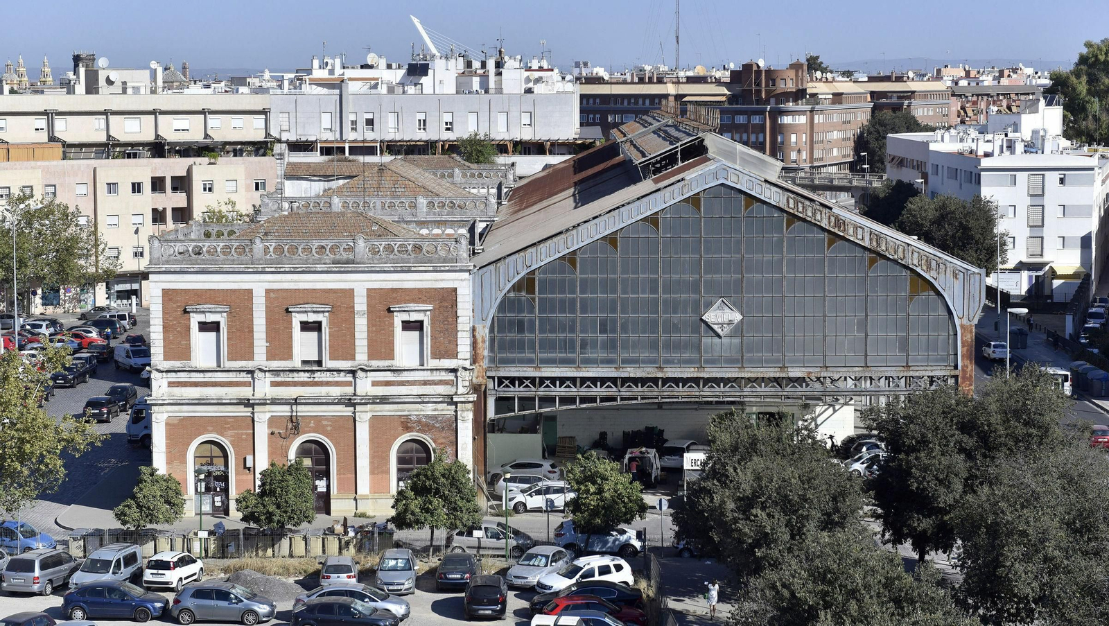 La antigua estación de Cádiz en Sevilla se rehabilitó con el Fondo Jessica, predecesor del Fondo de Desarrollo Urbano.