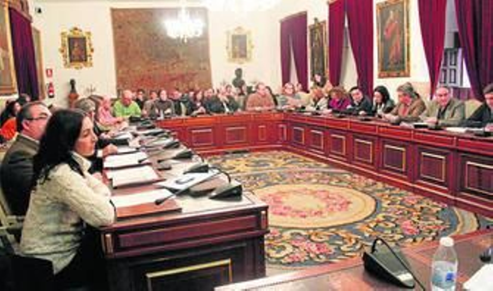 Asamblea del Consorcio Provincial de Extinción de Incendios, el pasado enero.