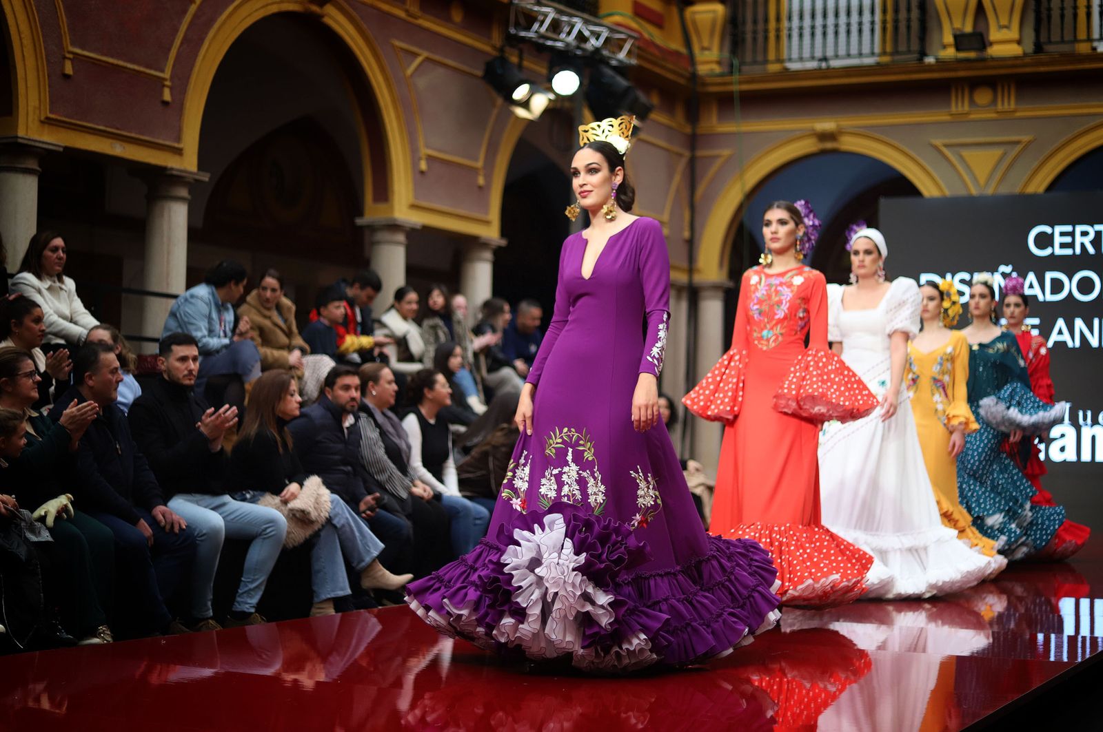 Huelva Flamenca 2023. Imágenes del Certamen de Diseñadores Noveles de Andalucía