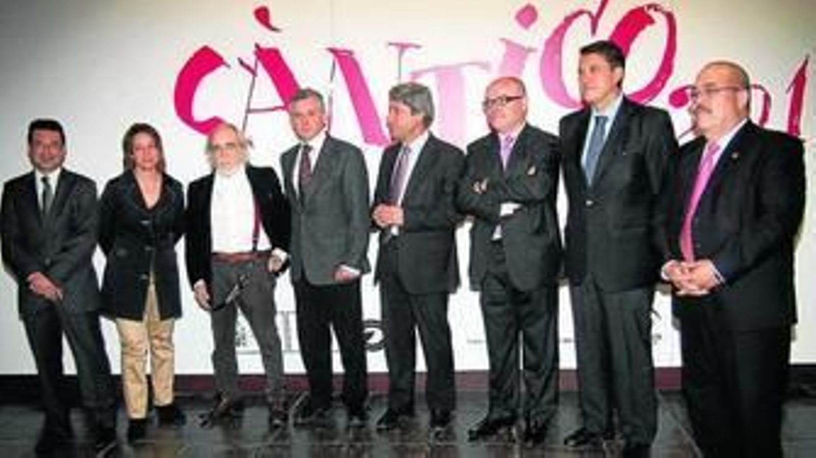 'Tertulia del futuro grupo Cántico', de Ginés Liébana, 1940.