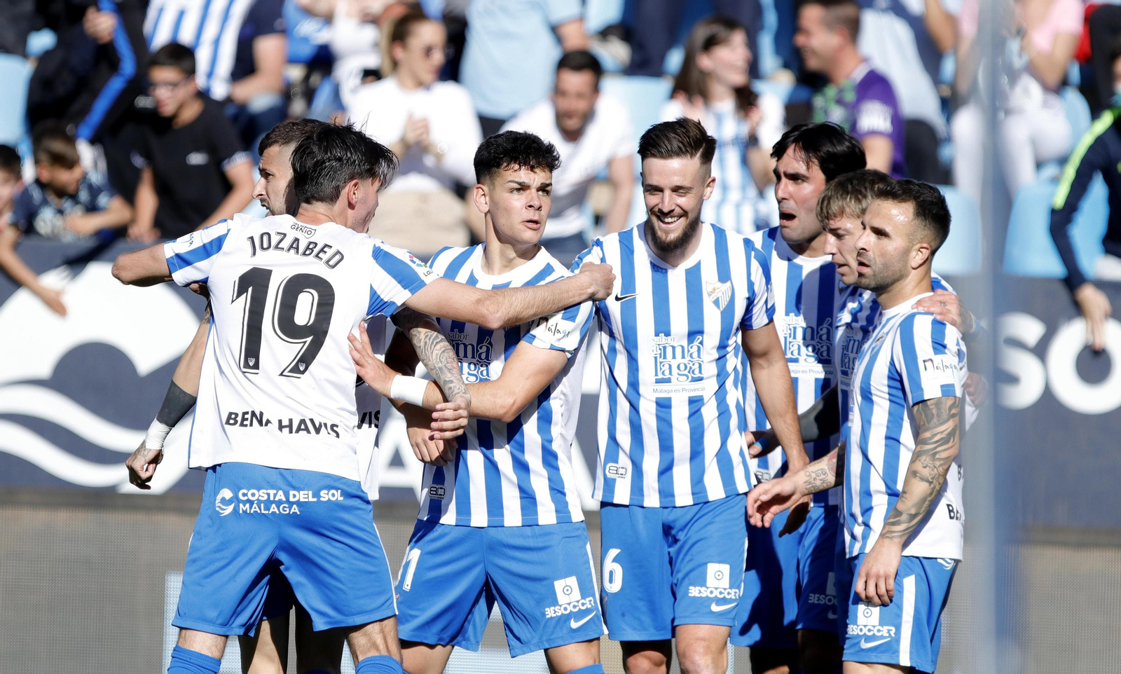 Las fotos del Málaga CF-Real Valladolid