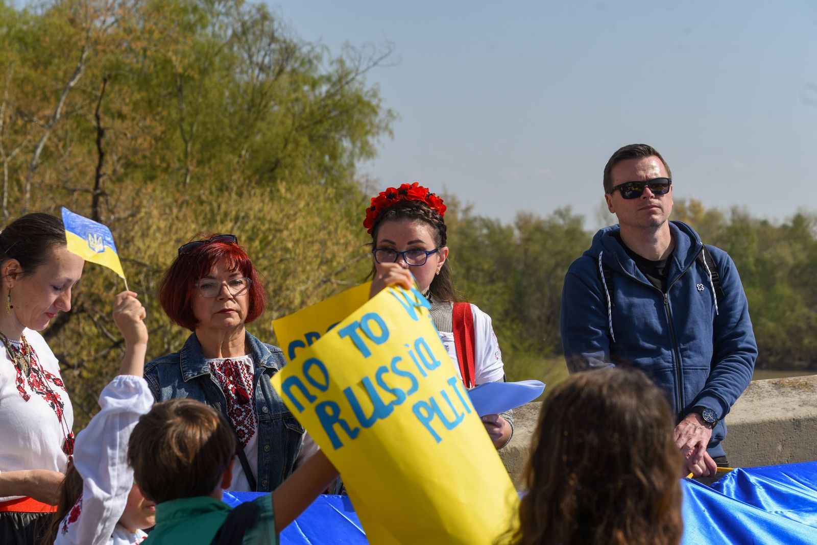El pueblo ucraniano exige desde Córdoba libertad para Ucrania cuatro años después de la invasión rusa