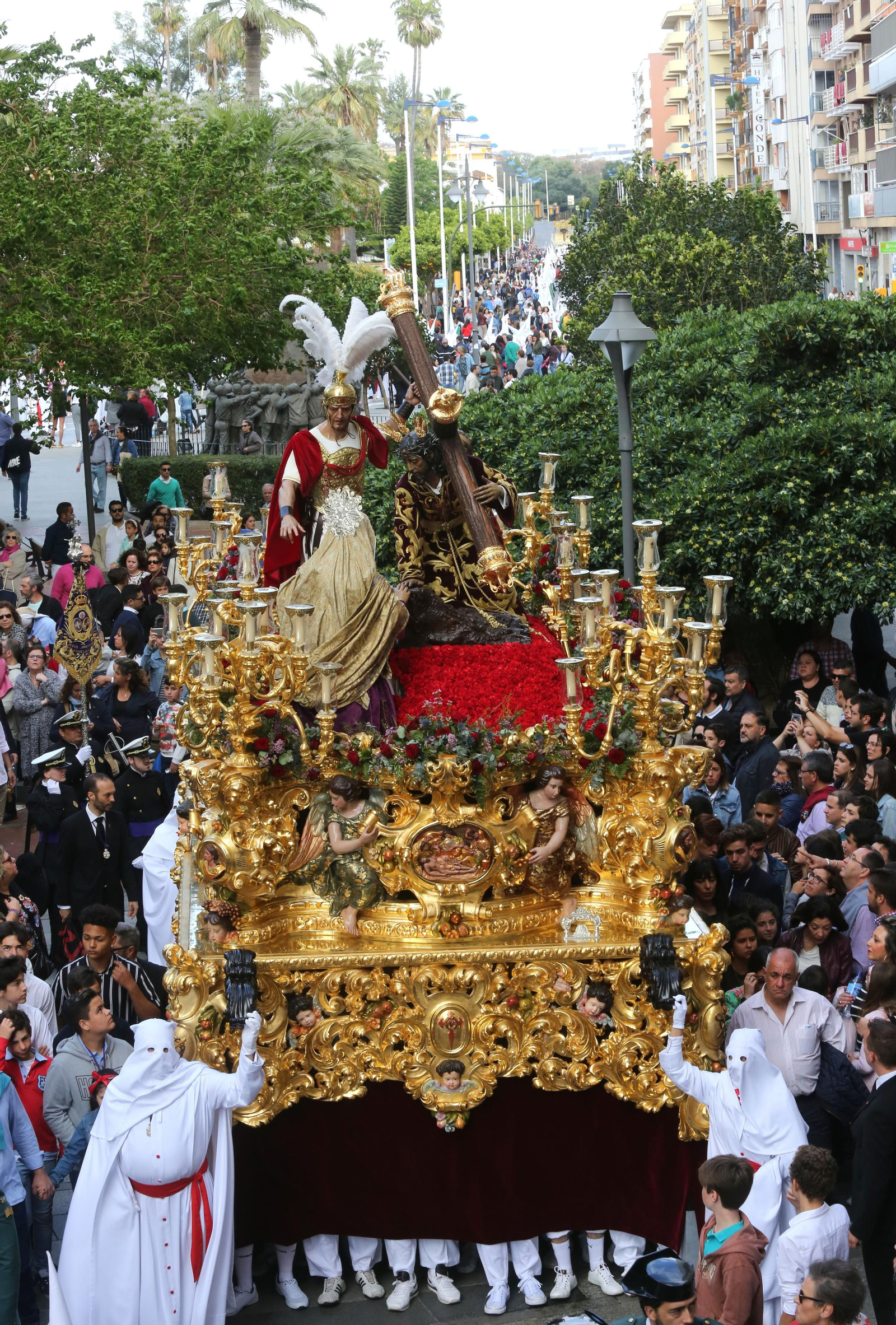 Imágenes de las Tres Caídas en el Lunes Santo 2019