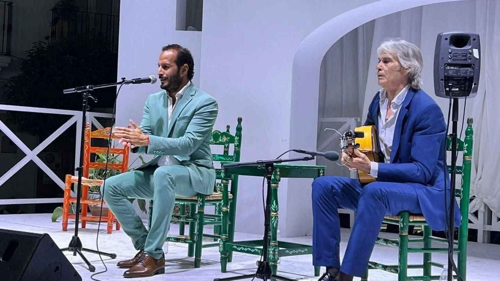 Moisés Vargas durante una actuación.