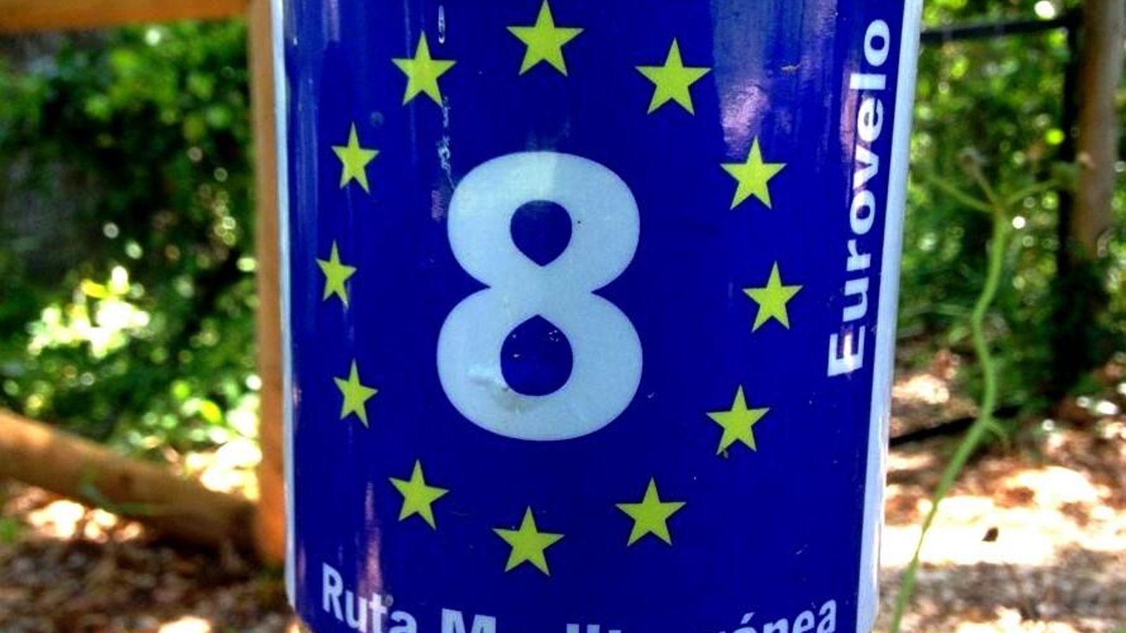 Señalética de la red ciclista.