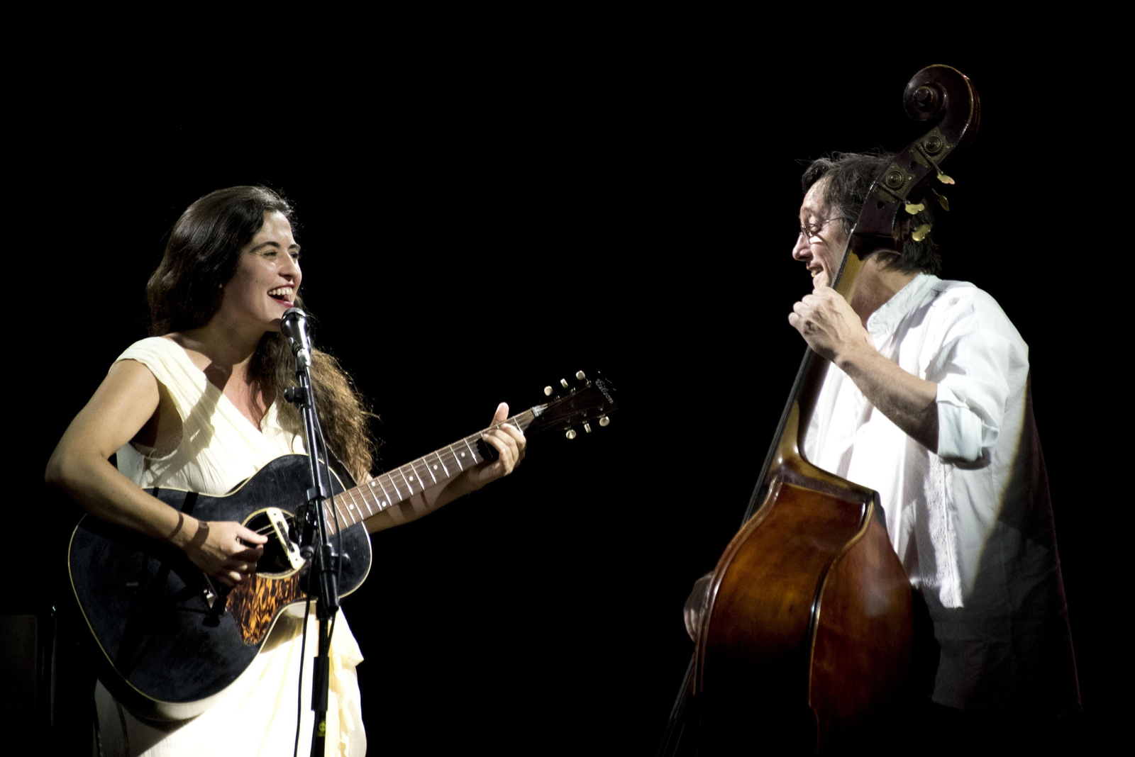 Silvia Pérez Cruz, en un momento de un concierto.