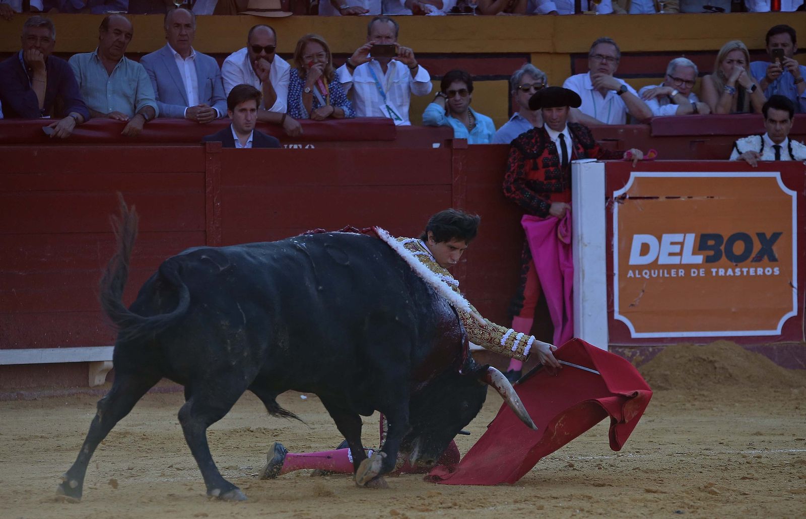 Fotos de la corrida del jueves de la Feria Taurina de Algeciras 2023:  Salvador Vega, Roca Rey y Pablo Aguado