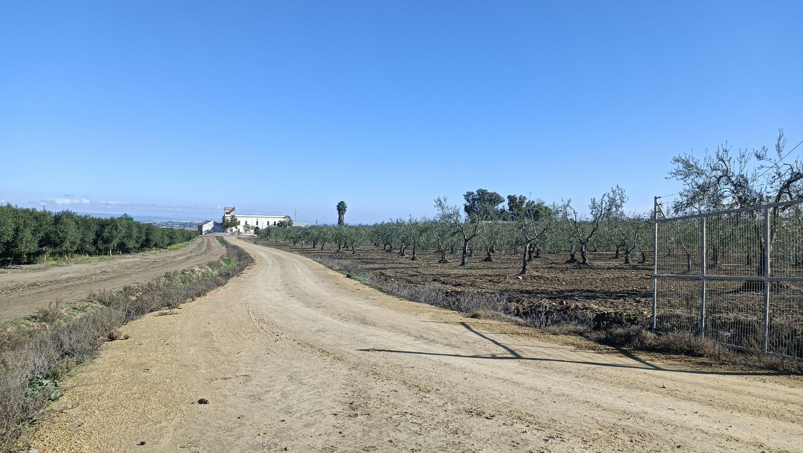 El Cortijo de San Nicolás de Bari. Pasamos ante su puerta, pero no entramos.