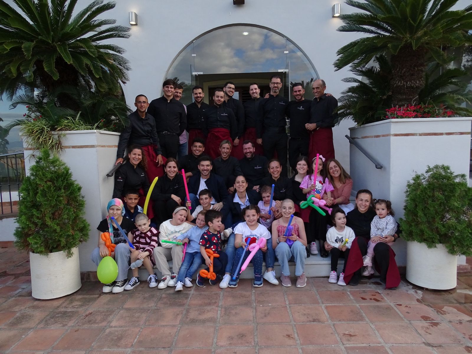 Merienda 'galáctica' para los más pequeños de la Fundación Olivares