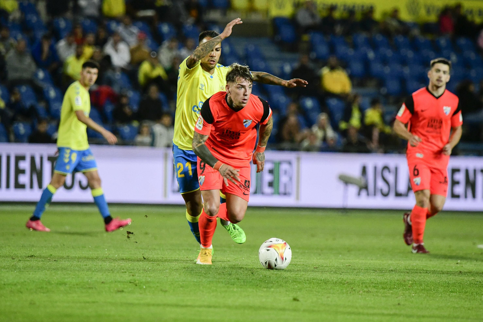 Las fotos del Las Palmas - Málaga CF