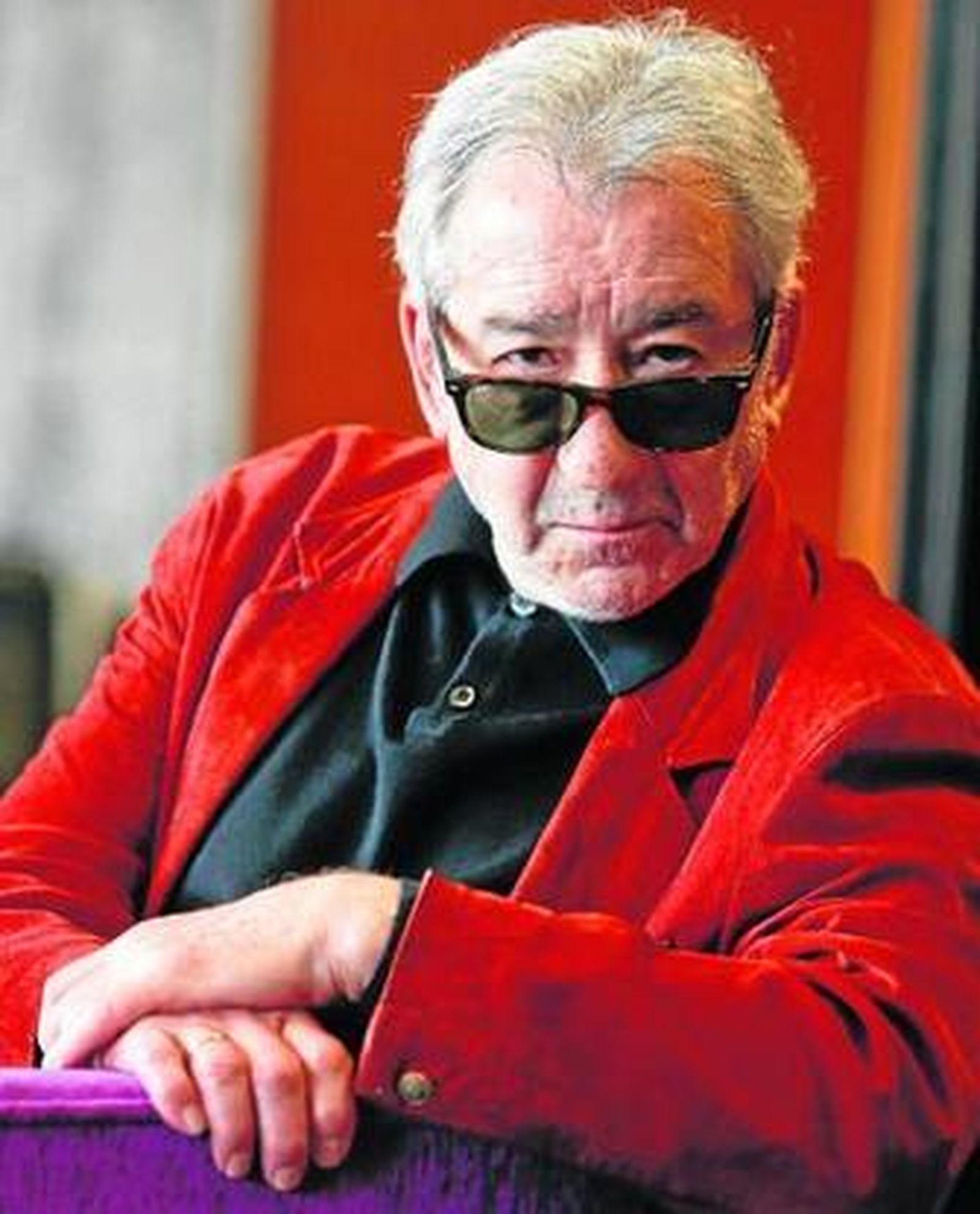 José Sacristán, ayer, en el Hotel Málaga Palacio.