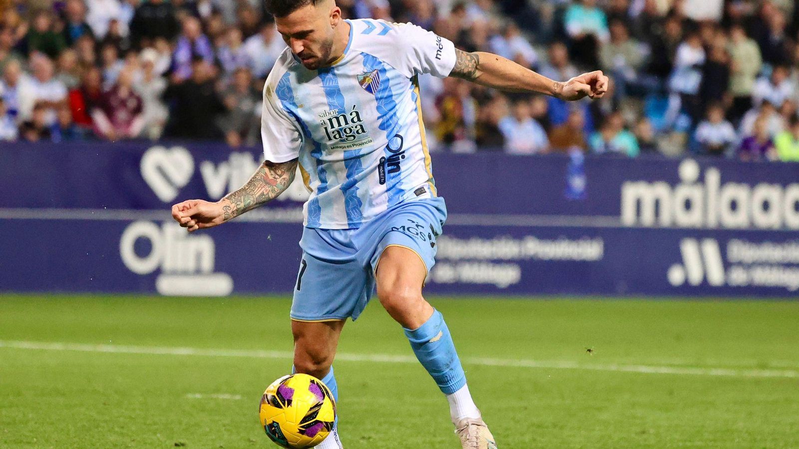 Las fotos del Málaga CF-Real Zaragoza